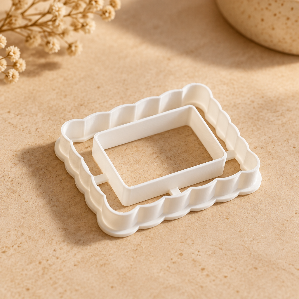 Molde Cortador Mini Moldura — molde para cerâmica em PLA
