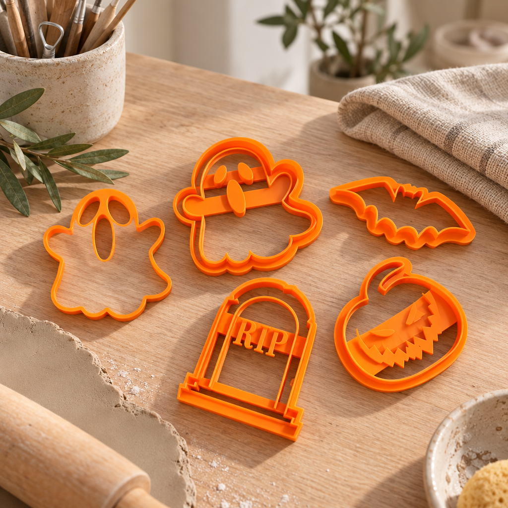 Molde Cortador Haloween — molde para cerâmica em PLA