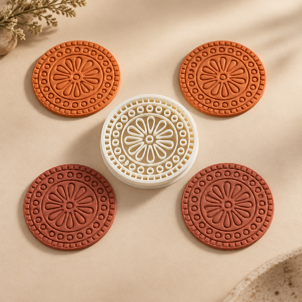 Molde Cortador Ornamental — molde para cerâmica em PLA