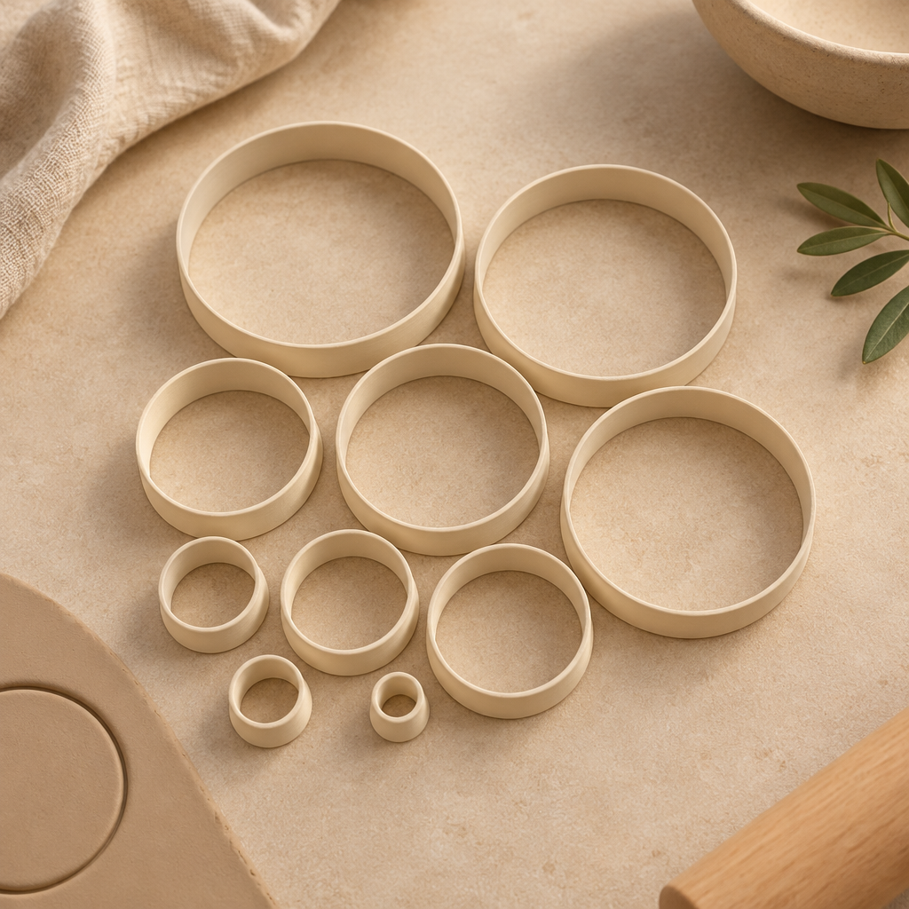 Molde Cortador Circular — molde para cerâmica em PLA